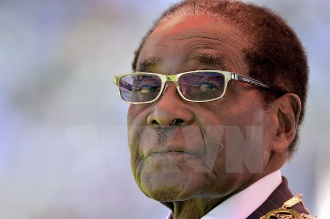 Tổng thống Zimbabwe Robert Mugabe. (Nguồn: AFP/TTXVN)